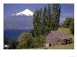 Farm House With Mountain In Background, Chile by Walter Bibikow Limited Edition Pricing Art Print