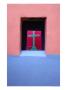 View Through Painted Tombs In The Cemetery Of Nunkini In Campeche State, Mexico by Jeffrey Becom Limited Edition Pricing Art Print