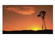 Windmill At Sunset, Pawnee Buttes, Co by David Ennis Limited Edition Print