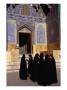 Women Wearing Full Chador Outside The Sheik Lotfollah Mosque, Esfahan, Iran by Patrick Syder Limited Edition Pricing Art Print