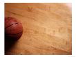 Basketball On Gymnasium Floor by Charlie Borland Limited Edition Print