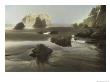 Rocks And Rock Formations Are Exposed At Low Tide On The Olympic Peninsula by Annie Griffiths Belt Limited Edition Print