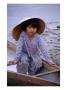 Girl In Canoe By Perfume River, Looking At Camera, Hue, Vietnam by Craig Pershouse Limited Edition Print
