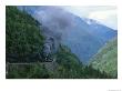 Smoke Billows From A Train On White Pass And Yukon Route Railroad by Michael Melford Limited Edition Print