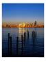 Sunset, Seattle Skyline, Elliot's Bay, Seattle, Wa by Jim Corwin Limited Edition Print