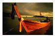 Longtail Boat With Ribbons Ao Nang, Krabi, Thailand by Glenn Beanland Limited Edition Pricing Art Print