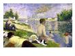 Study For Bathers At Asnieres by Georges Seurat Limited Edition Print