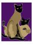 Siamese Cats by Diana Ong Limited Edition Print