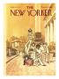 The New Yorker Cover - June 10, 1974 by Charles Saxon Limited Edition Print