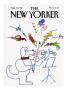 The New Yorker Cover - August 23, 1982 by Saul Steinberg Limited Edition Print
