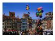 Balloons In The Old Town Square (Rynek Starego Miasta), Warsaw, Poland by Krzysztof Dydynski Limited Edition Print