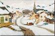 Village In The Laurentians by Clarence Alphonse Gagnon Limited Edition Print