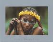 Papian Girl Of Baliem Valley by Guenet Limited Edition Print