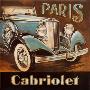 Paris Cabriolet by Gregory Gorham Limited Edition Print