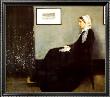 Arrangement In Grey And Black No.1: Portrait Of The Artist's Mother, C.1871 by James Abbott Mcneill Whistler Limited Edition Print