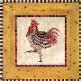 Mosaic Rooster I by Katharine Gracey Limited Edition Print