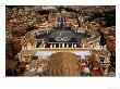 Piazza San Pietro From St. Peter Cathedral's Dome, Rome, Italy by Witold Skrypczak Limited Edition Pricing Art Print
