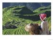 Zhuang Girl With Rice Terraces, China by Keren Su Limited Edition Print