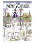 The New Yorker Cover - February 13, 1995 by Saul Steinberg Limited Edition Print