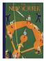 The New Yorker Cover - October 5, 1929 by Theodore G. Haupt Limited Edition Print