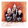 Waiter Trio Ii by Tracy Flickinger Limited Edition Print