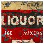 Liquor And Mixer by Aaron Christensen Limited Edition Print