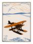 Curtiss Seaplane About To Land by Edward Shenton Limited Edition Print