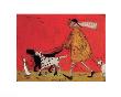 Walkies by Sam Toft Limited Edition Pricing Art Print