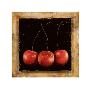 Three Cherries by Laura Bowman Limited Edition Print