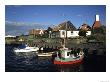 Docked Fishing Boats, Gudhjem, Denmark by Holger Leue Limited Edition Print