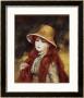 Young Girl In A Straw Hat by Pierre-Auguste Renoir Limited Edition Print
