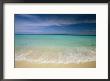 Clear Blue Water And Wispy Clouds Along The Beach At Cancun by Michael Melford Limited Edition Pricing Art Print