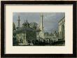 Fountain And Square Of St. Sophia Istanbul by William Henry Bartlett Limited Edition Pricing Art Print