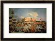 Return Of The Bucintoro On Ascension Day by Canaletto Limited Edition Pricing Art Print