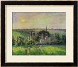 The Church And Farm Of Eragny, 1895 by Camille Pissarro Limited Edition Print