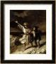 King Lear And The Fool In The Storm, Act Iii Scene 2 From King Lear By William Shakespeare 1836 by Louis Boulanger Limited Edition Print