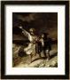 King Lear And The Fool In The Storm, Act Iii Scene 2 From King Lear By William Shakespeare 1836 by Louis Boulanger Limited Edition Print