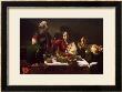 The Supper At Emmaus, 1601 by Caravaggio Limited Edition Pricing Art Print