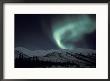 Northern Lights Curtain Of Green And Yellow, Brooks Range, Alaska, Usa by Hugh Rose Limited Edition Print