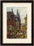 The Marketplace In Wernigerode, 1861 by Charles Hoguet Limited Edition Print