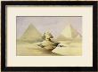 The Great Sphinx And The Pyramids Of Giza, From Egypt And Nubia, Vol.1 by David Roberts Limited Edition Pricing Art Print