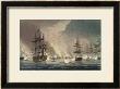 The Bombardment Of Algiers By The Royal Navy, 1816 by Thomas Whitcombe Limited Edition Print