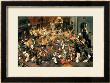 The Battle Between Carnival And Lent by Pieter Brueghel The Younger Limited Edition Print