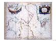 Atlas Maritimus Sea Coast Charts, North America, London 1698 by John Seller Limited Edition Print