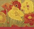 Poppy Garden Ii by Beverly Jean Limited Edition Print