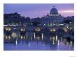St. Peter's And Ponte Sant Angelo, The Vatican, Rome, Italy by Walter Bibikow Limited Edition Print