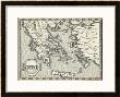 Map Of Ancient Greece by Henry Justice Ford Limited Edition Print