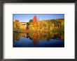 Autumn Foliage And Lake, The Berkshires, Ma by Kindra Clineff Limited Edition Print