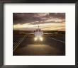 Corporate Jet On Runway by Stephen Collector Limited Edition Print