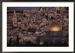 Jerusalem Cityscape Showing The Dome Of The Rock And The Church Of The Holy Sepulchre by Annie Griffiths Belt Limited Edition Print
